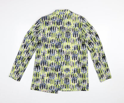 River Island Women's Multicoloured Blazer Jacket Size 6 Polyester Lined