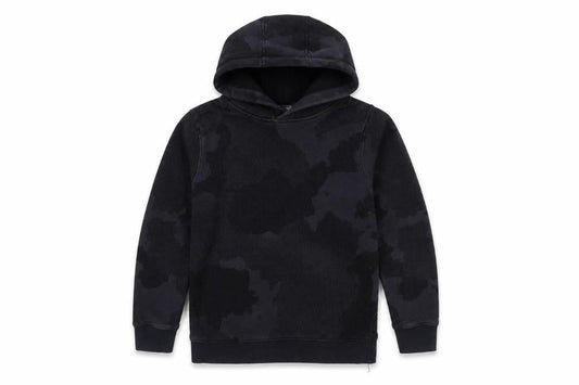 Under Armour Boys Black Camouflage Pullover Hoodie Size Small Cotton Blend