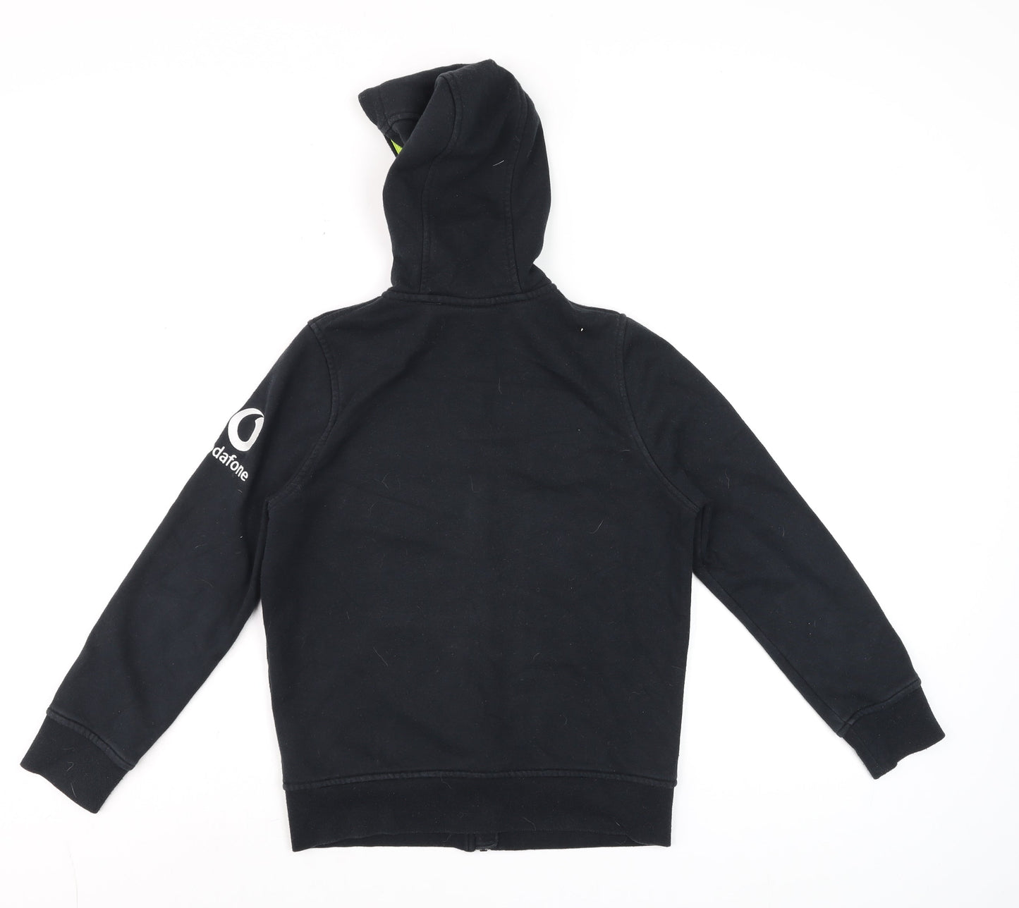 Canterbury Boys Black Full Zip Hoodie IRFU 10 Years Cotton Blend