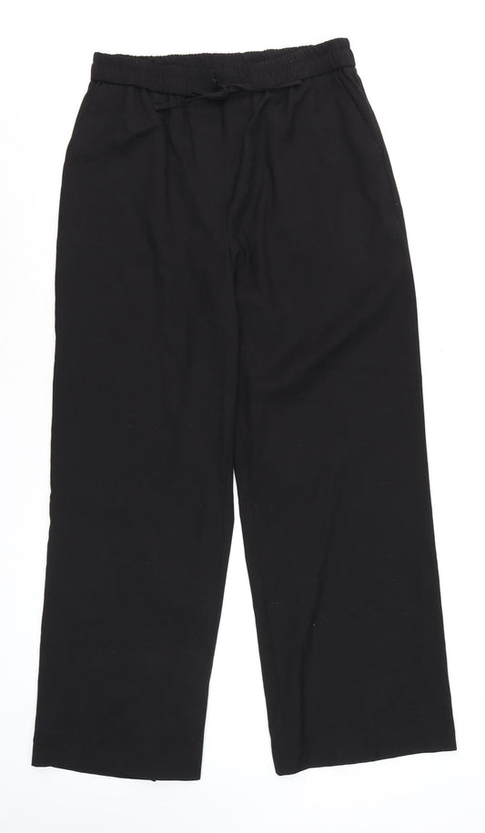 Gallery Women Black UK 12 Trouser Suit Trousers Stretch Polyester Blend