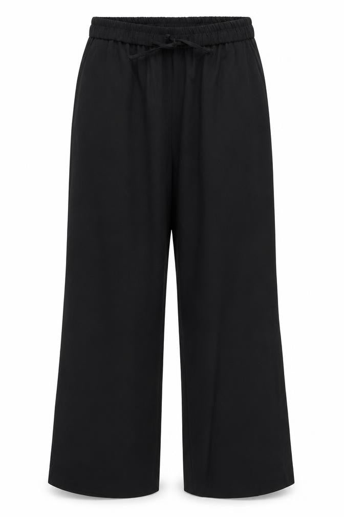 Gallery Women Black UK 12 Trouser Suit Trousers Stretch Polyester Blend