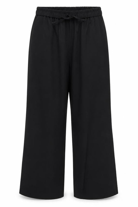 Gallery Women Black UK 12 Trouser Suit Trousers Stretch Polyester Blend