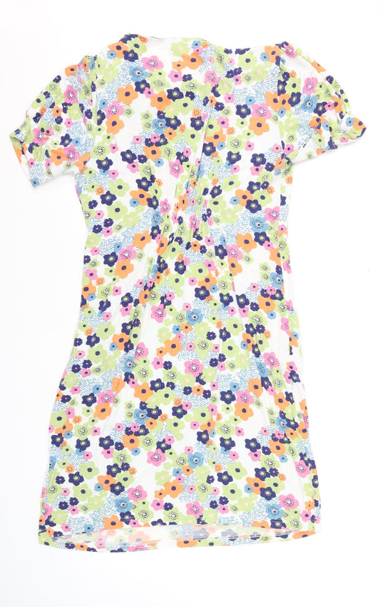 Amani Women’s Multicoloured Floral Bodycon Dress Size 4