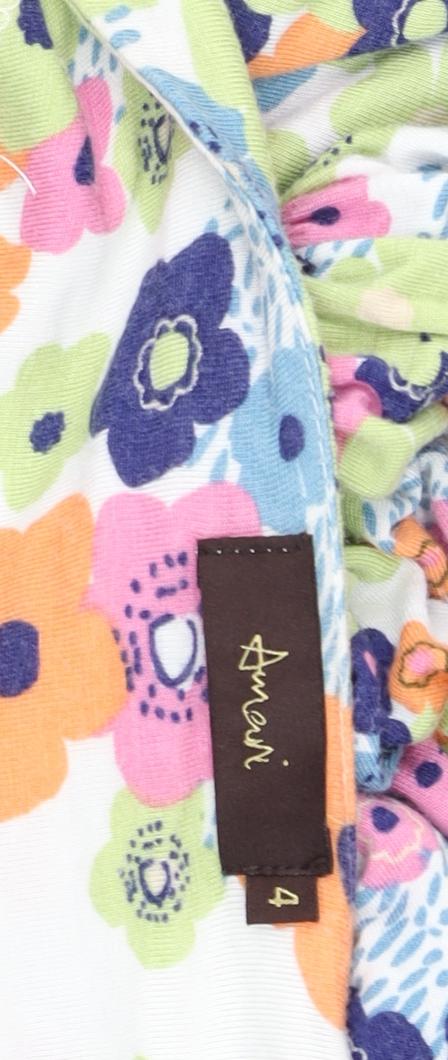 Amani Women’s Multicoloured Floral Bodycon Dress Size 4