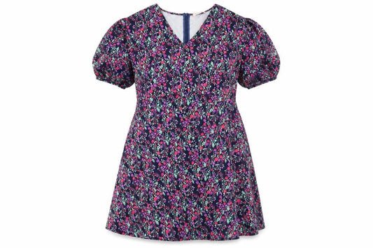 Emily & Me Women's Multicoloured Floral A-Line Dress Size 16
