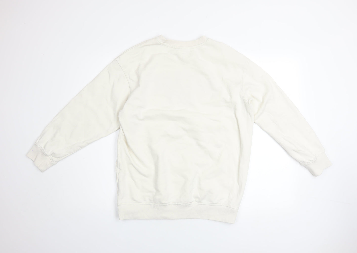 H&M Women Ivory Salt Lake City Pullover Sweatshirt XS
