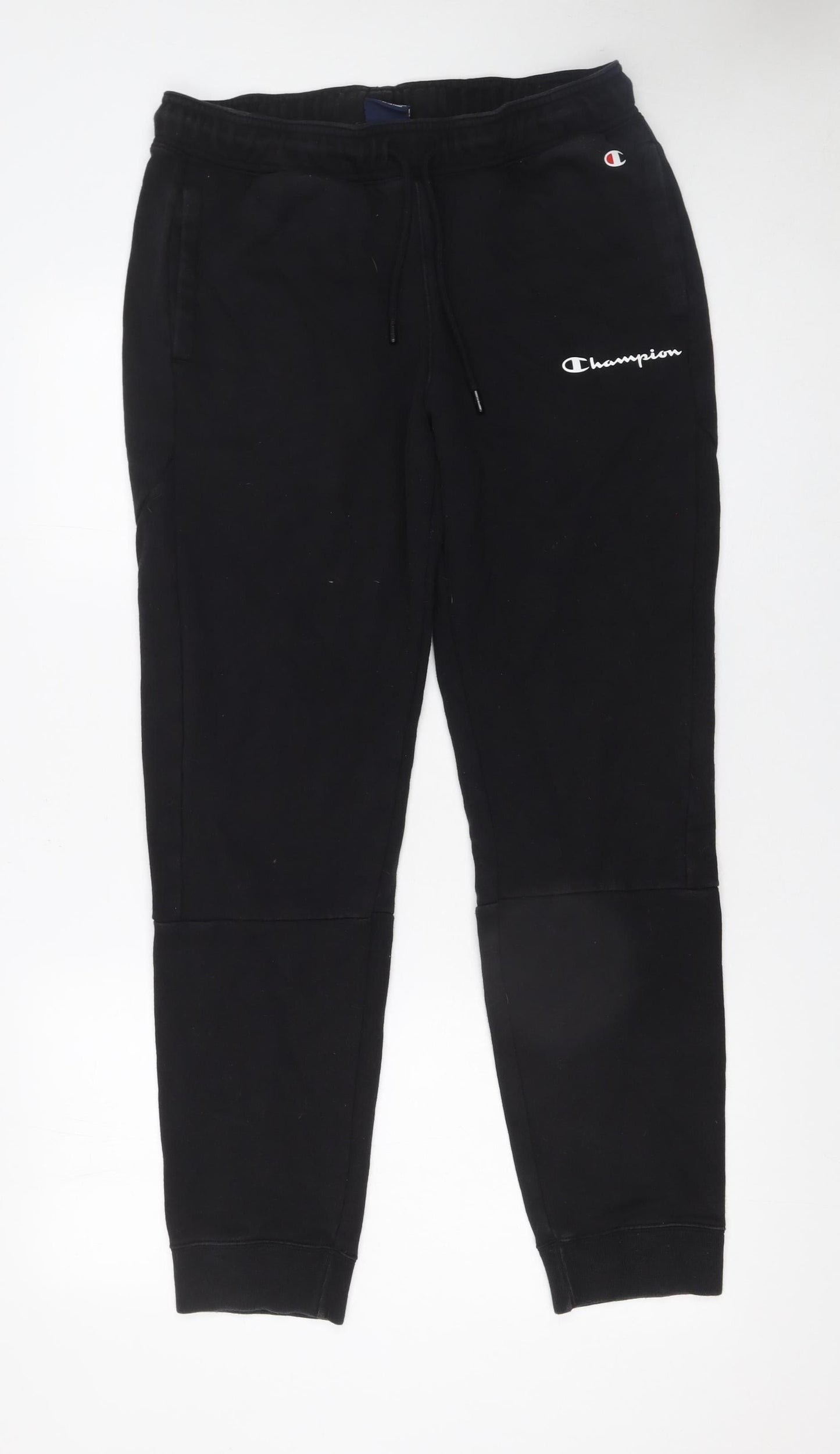 Champion Men's Black Jogger Sweatpants M Regular Fit Fleece