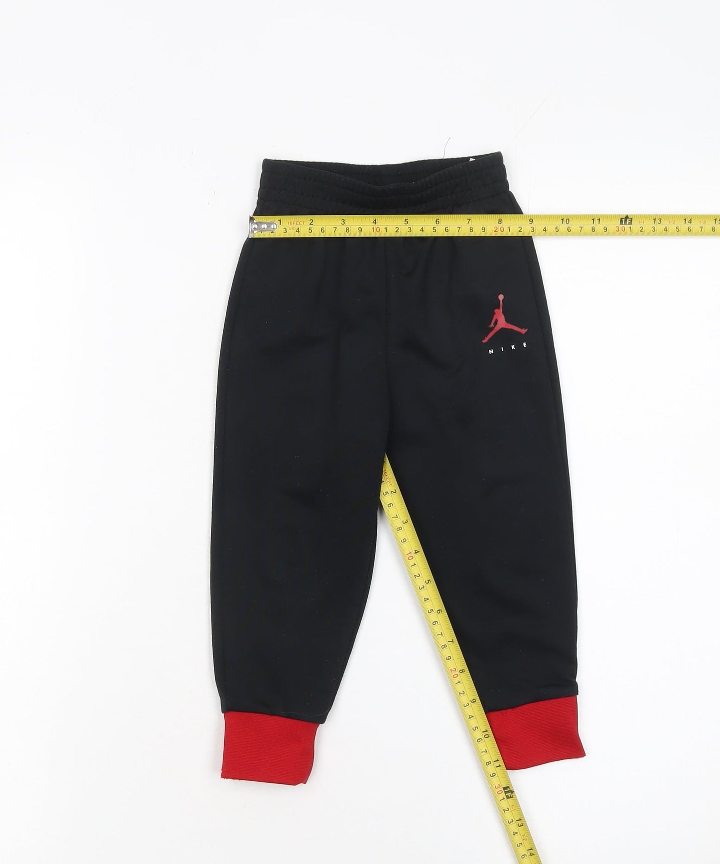 Nike Jordan Black Jogger Trousers Unisex Baby 24 Months Sportswear