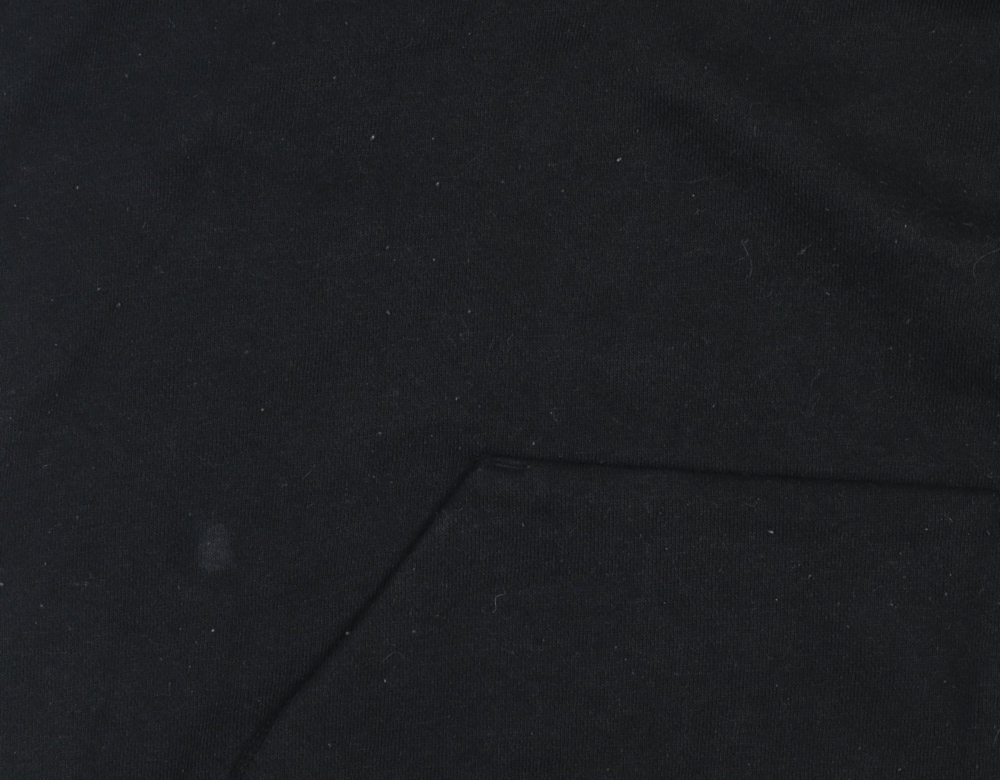Lonsdale Women Black 1/4 Zip Hoodie Size 12 Cotton Blend