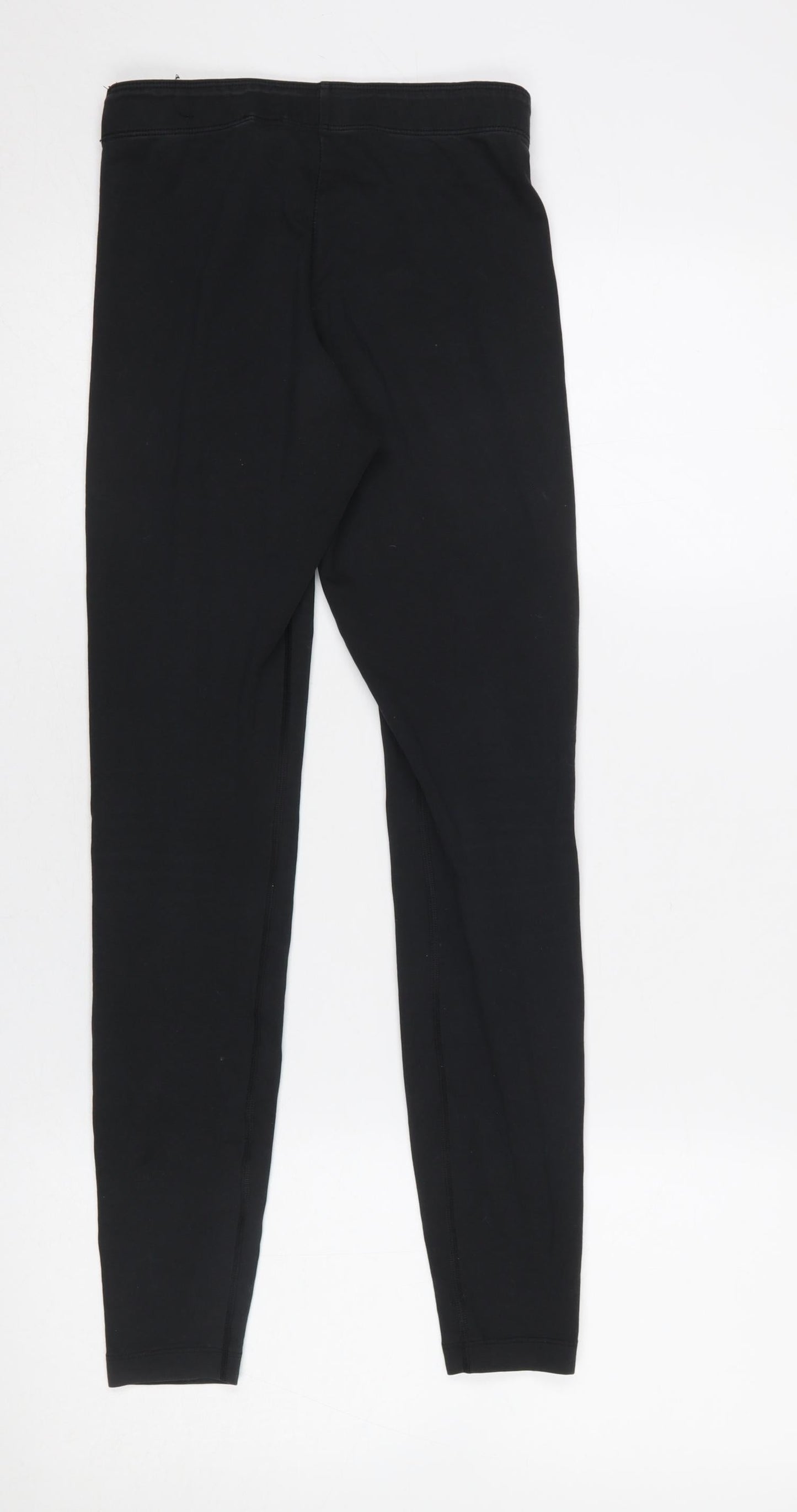 Nike Womens Black XS Leggings Cotton Blend Stretch Activewear Trousers