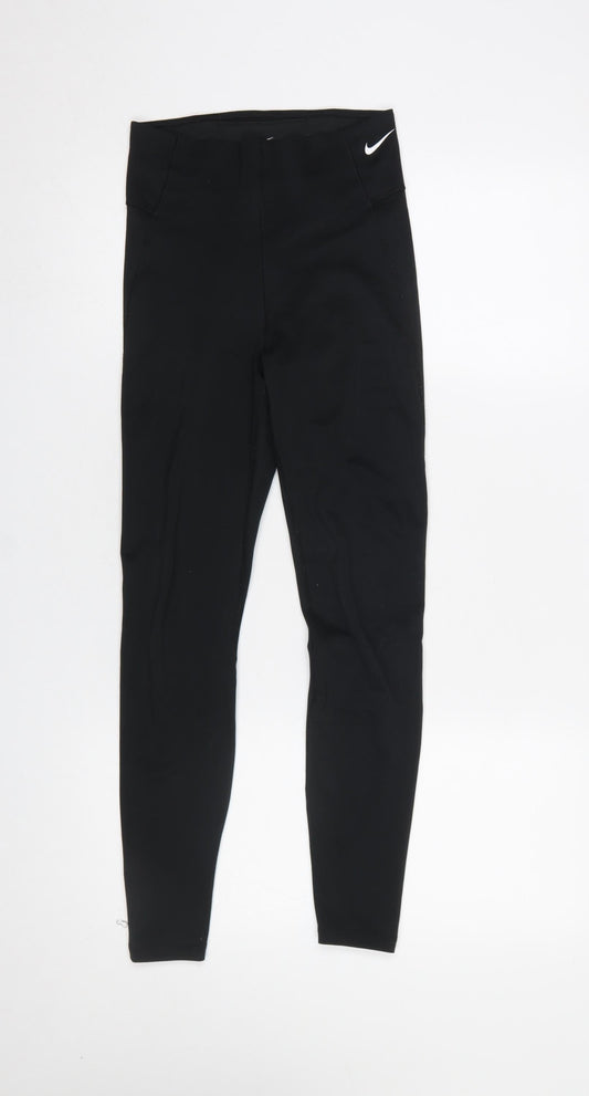 Nike Women's Black Dri-Fit XS Leggings for Running & Yoga