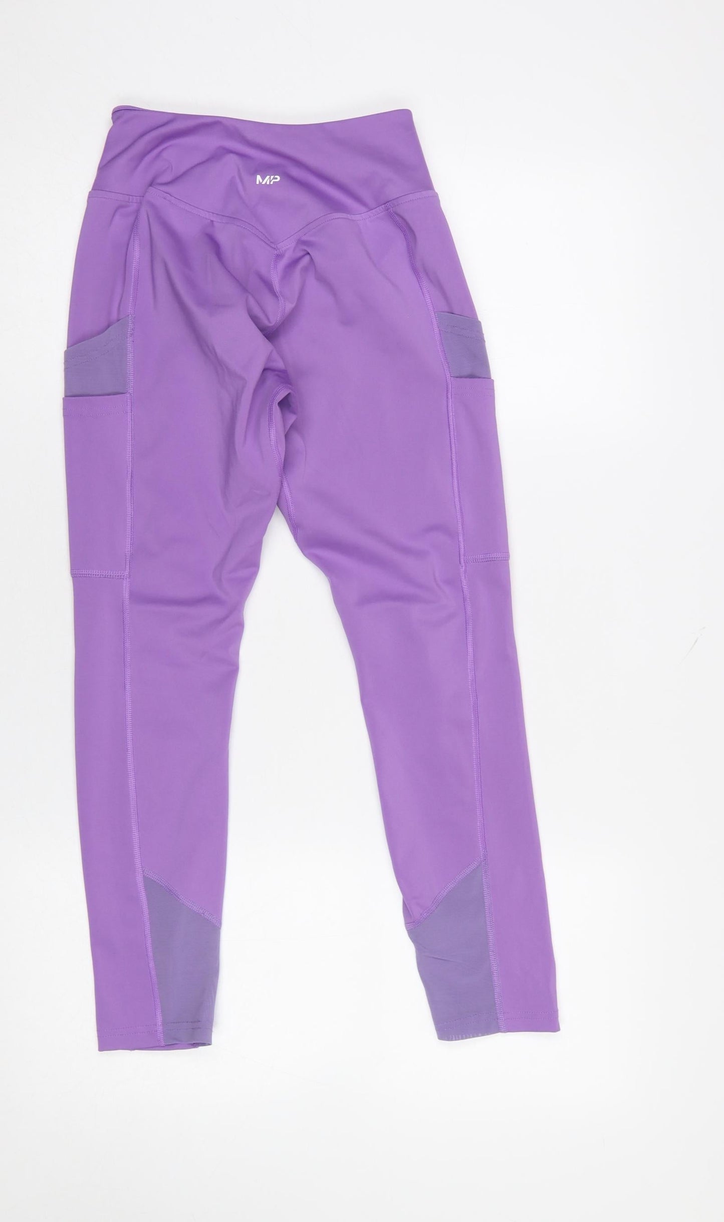 MP Women's Purple Gym Leggings Size S Stretch Activewear