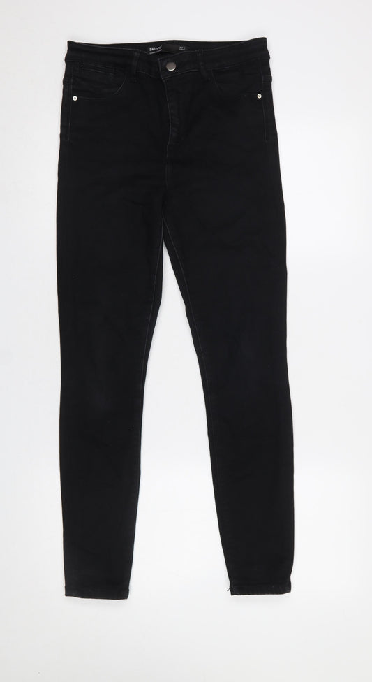 Dunnes Stores Women’s Black Skinny Jeans Size 12 Regular Denim