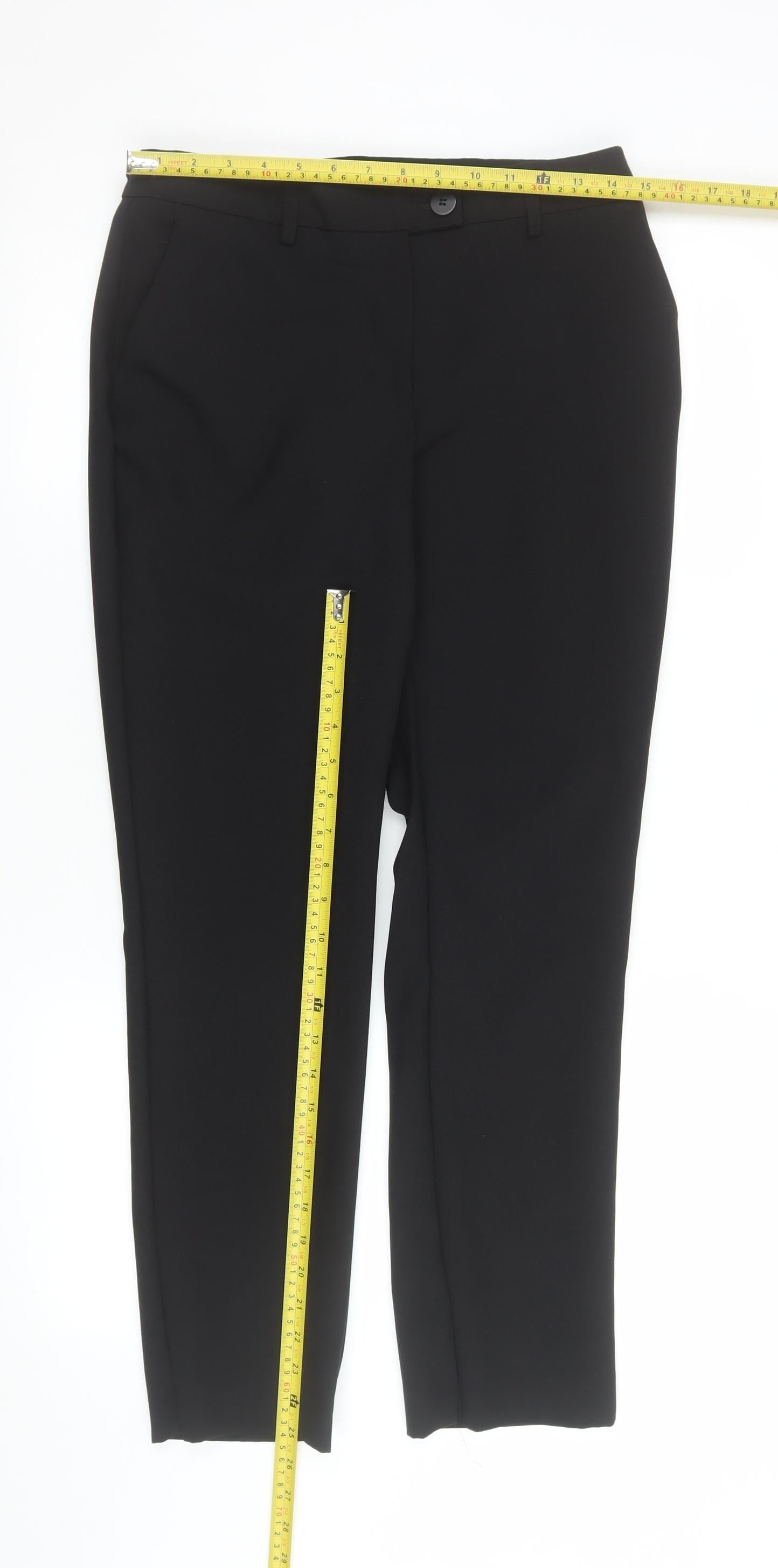 Dunnes Stores Women’s Black Size 10 Classic Straight Trousers