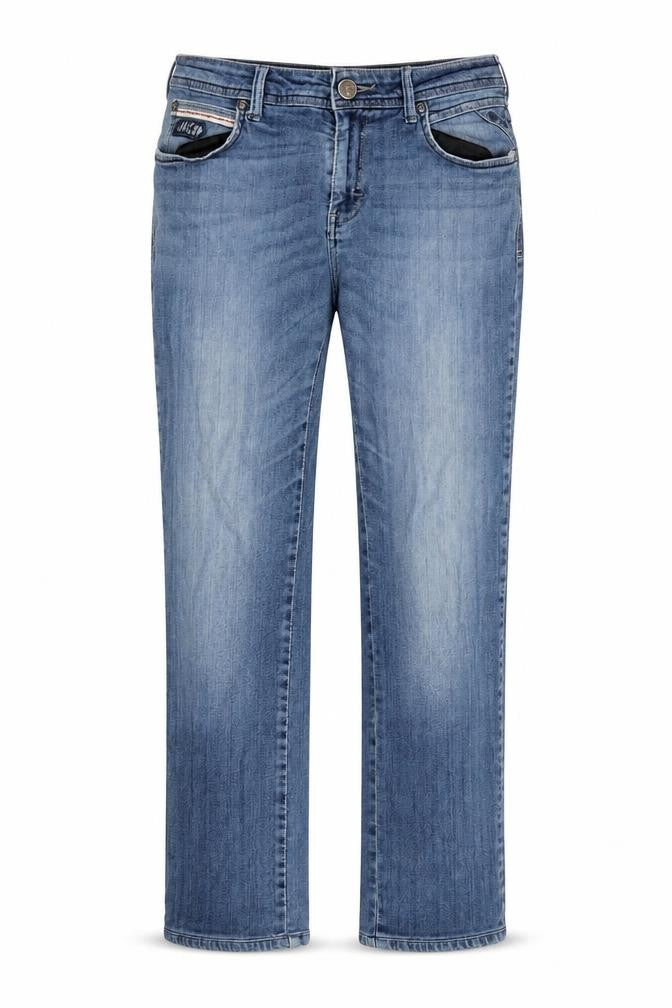 Wrangler Men's Blue Straight Regular Fit Denim Jeans Size 34