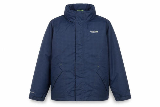 Regatta Boys Blue Waterproof Isotex Rain Coat Jacket 11-12 Years