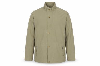 Frank Eden Men’s Beige Mid-Length Basic Jacket Size 44 Polyester
