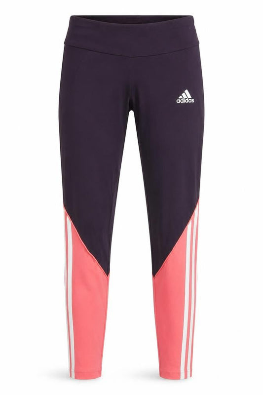 Adidas Womens XS Black Coral AEROREADY Leggings Cotton Blend