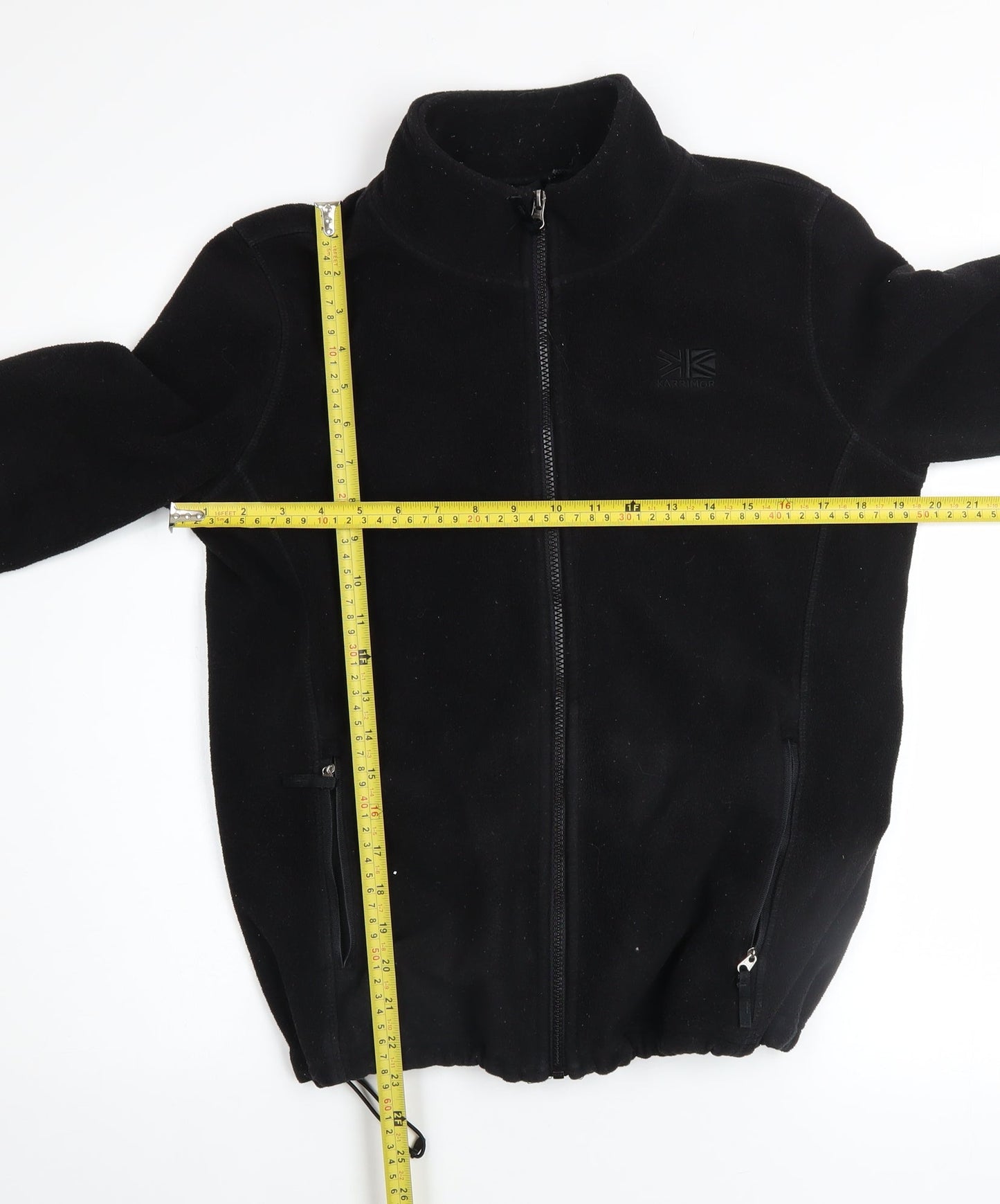 Karrimor Womens Black Full Zip Fleece Jacket UK 10