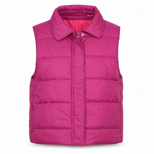 JJXX Womens Pink XS Puffer Gilet Quilted Lightweight Waistcoat