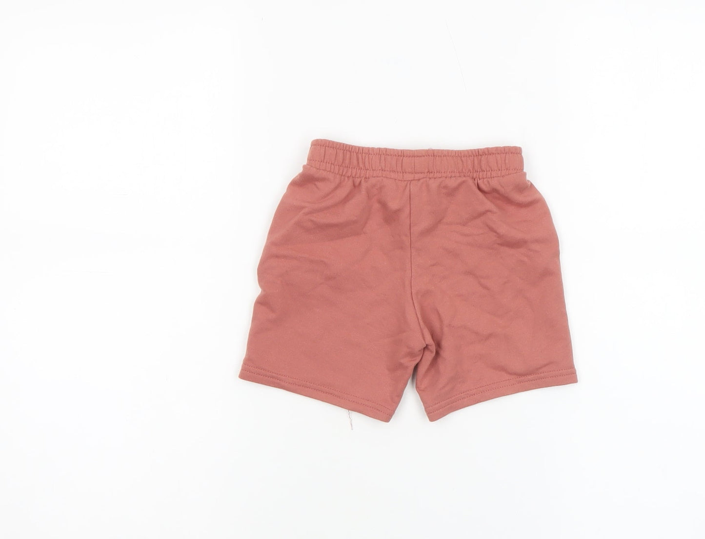 Dunnes Stores Unisex Baby Brown Drawstring Shorts 18-24 Months Cotton Blend