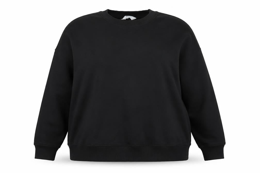Primark Women’s Black XL Pullover Sweatshirt Cotton Blend Casual