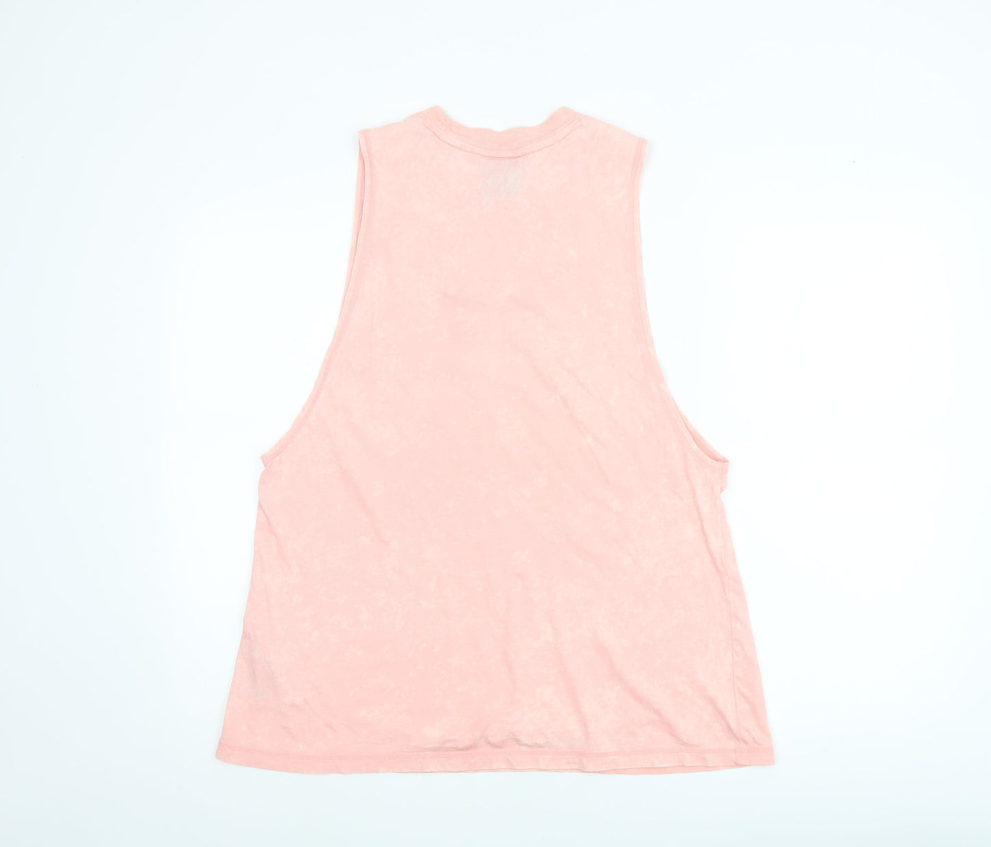 Nike Women's Pink Sleeveless Tank Top Size L Cotton Sportswear