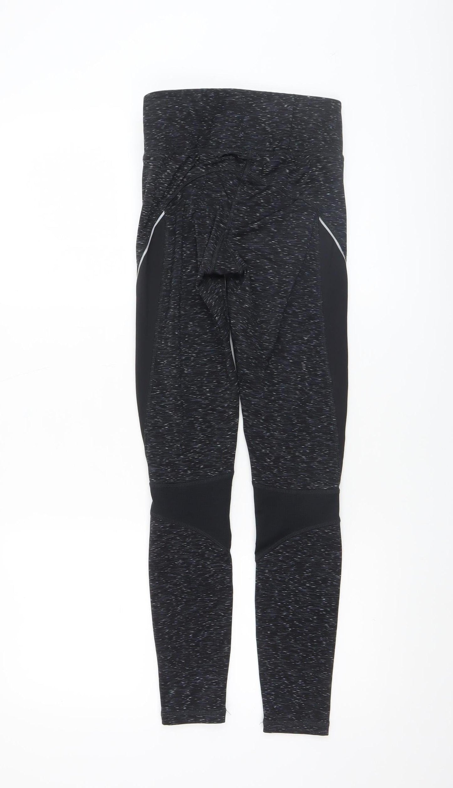 New Look Women’s Black XS Slim Fit Moisture Wicking Sport Leggings