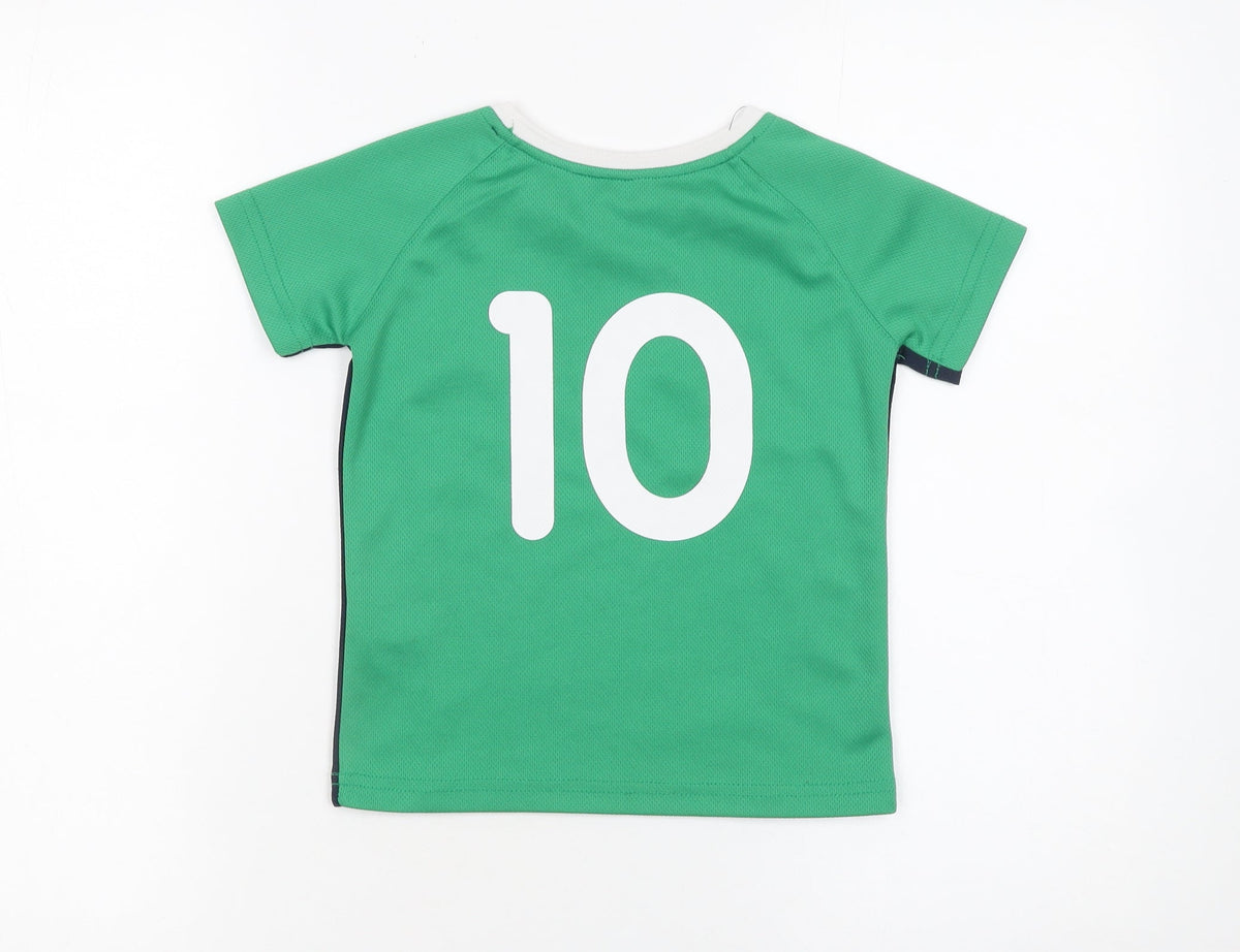 St. Bernard Ireland World Cup 2019 Green Boys 5 Years Sports T-Shirt
