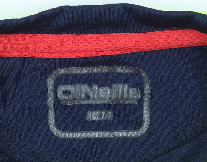 O'Neills Boys Yellow Team Jersey T-Shirt Age 7-8 Years Sports Top