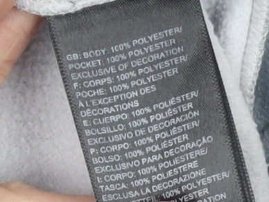 The North Face Boys Grey Jogger Trousers M Fleece Regular Fit