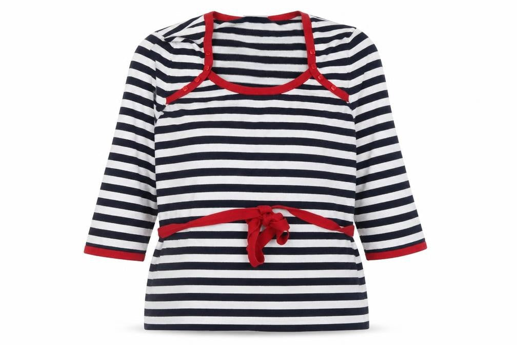 Wallis Women’s Multicoloured Stripe 3/4 Sleeve Pullover Jumper Size 16