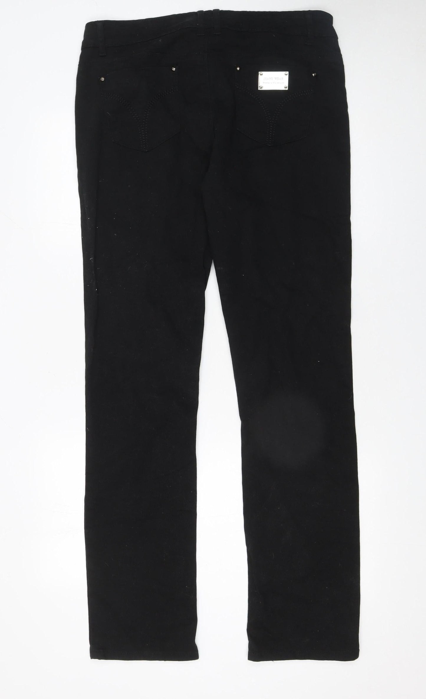 ONADO Womens Black Skinny Stretch Jeans Size 16