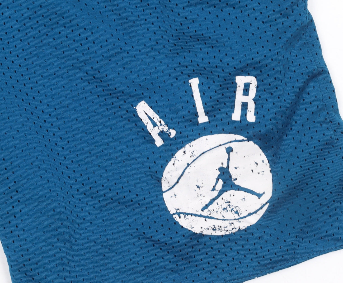 Nike Boys Blue Colourblock Athletic Basketball Shorts 8-10 Years