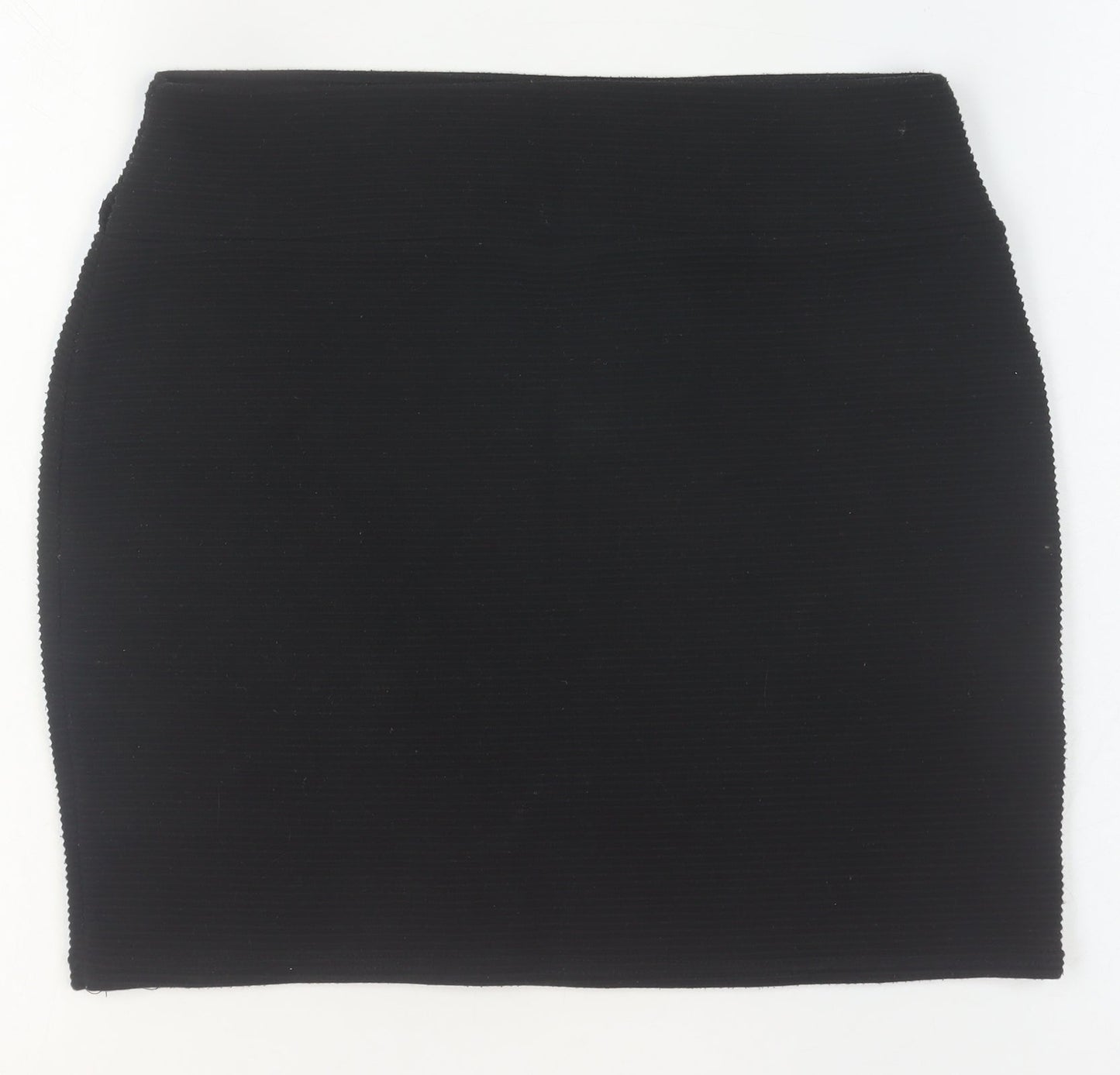 Cotton On Women Black L Stretch Pencil Short Skirt