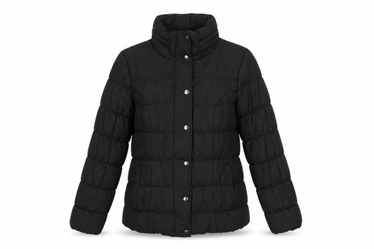 Marks and Spencer Women’s Black Puffer Jacket Size S Lightweight Zip