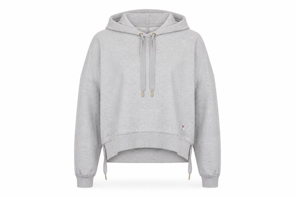 Adidas Stella McCartney Team GB Grey Sequin Hoodie Womens 16