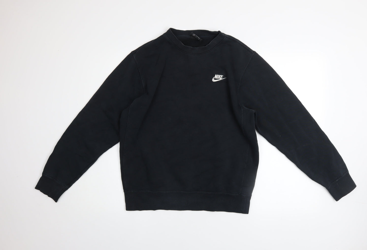 Nike Men's Black Small Pullover Crew Neck Sweatshirt