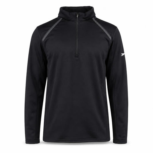 Slazenger Men's Black 1/4 Zip Athletic Pullover Sweatshirt Size M