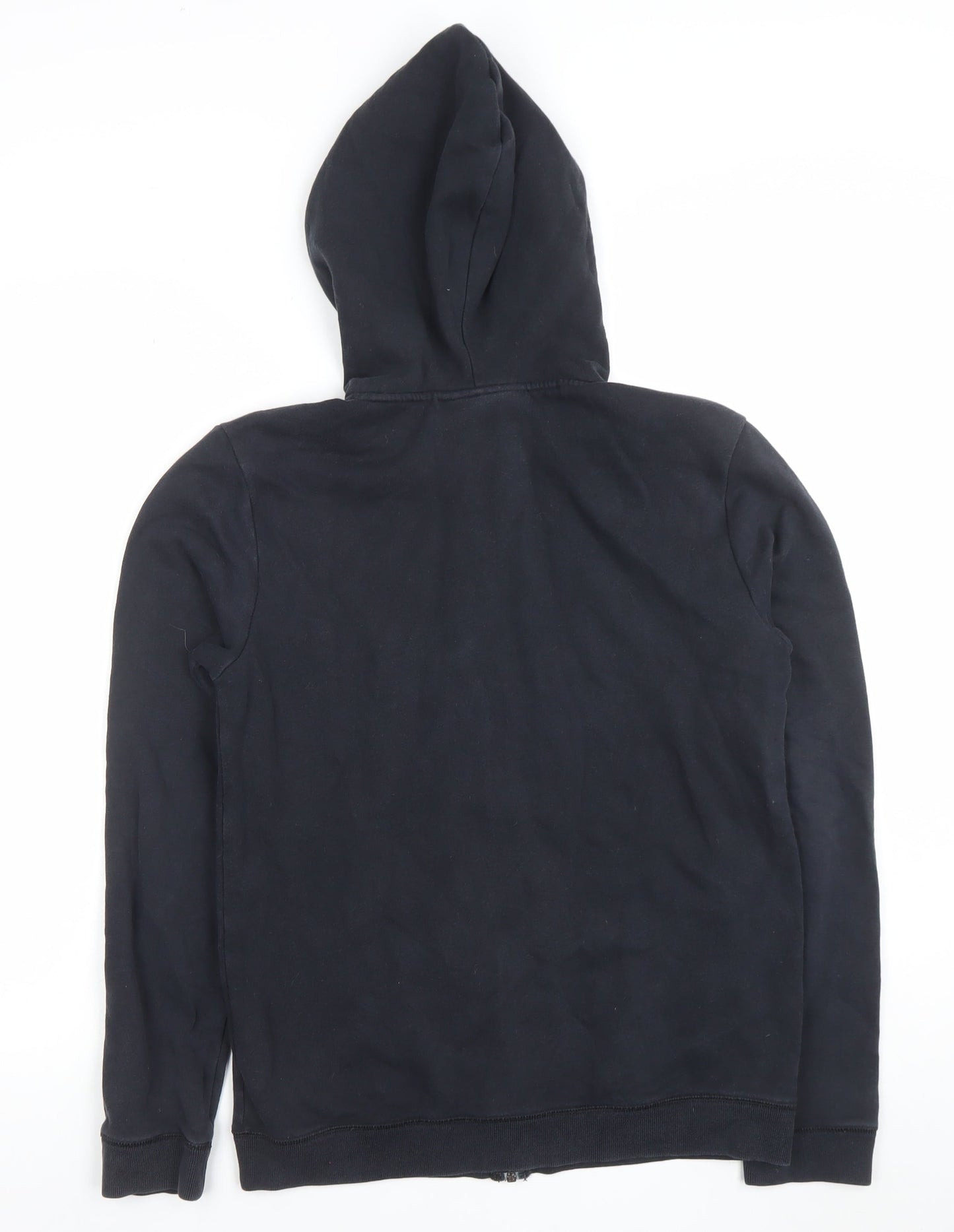 Under Armour Boys Black XL Full Zip Hoodie Sweatshirt Loose Fit
