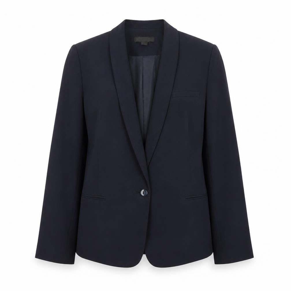 Atmosphere Women's Black Size 14 Single Breasted Shawl Blazer