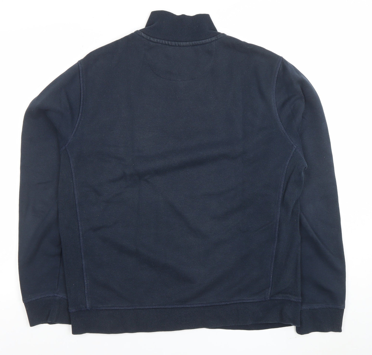 Original Penguin Men’s Blue 1/4 Zip Sweatshirt Size M Regular Fit
