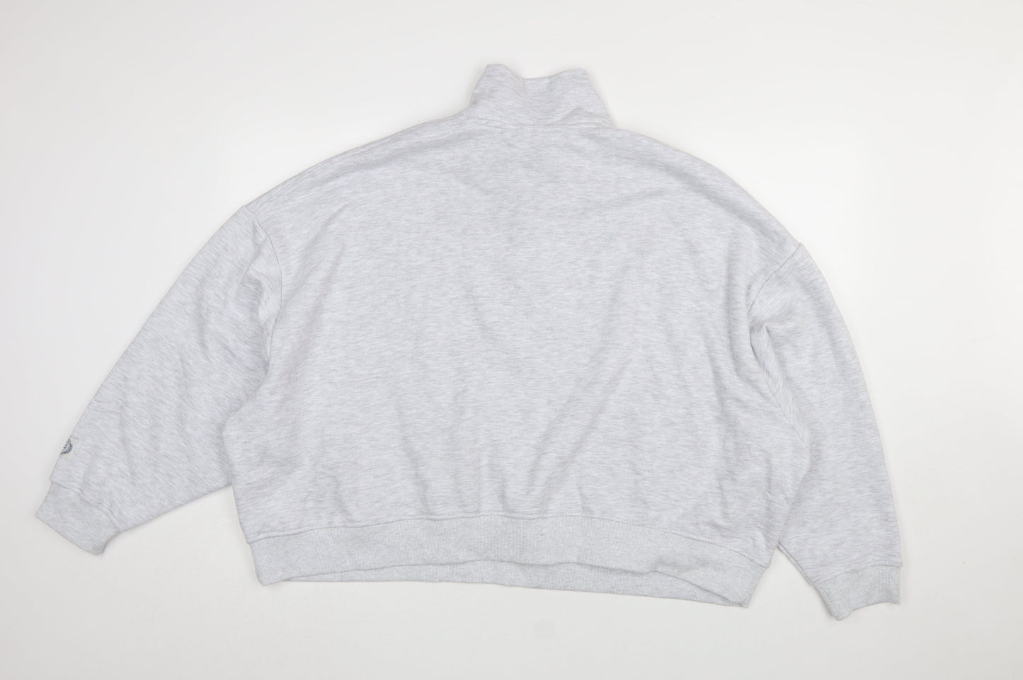 Primark Yale University Grey 1/4 Zip Sweatshirt Women 2XL