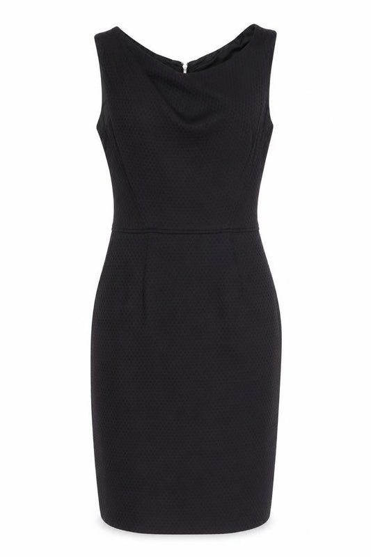 Oasis Women's Black Size 8 Sleeveless Knee-Length Pencil Dress