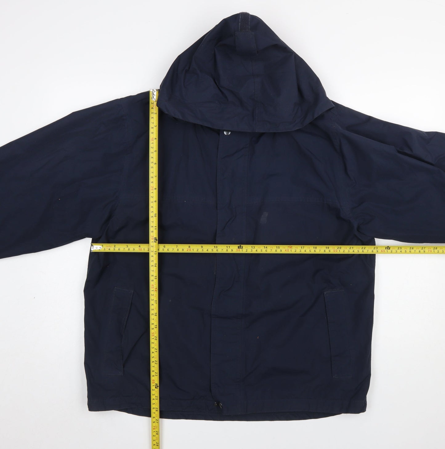 Regatta Men's Blue L Waterproof Hooded Rain Jacket 42in