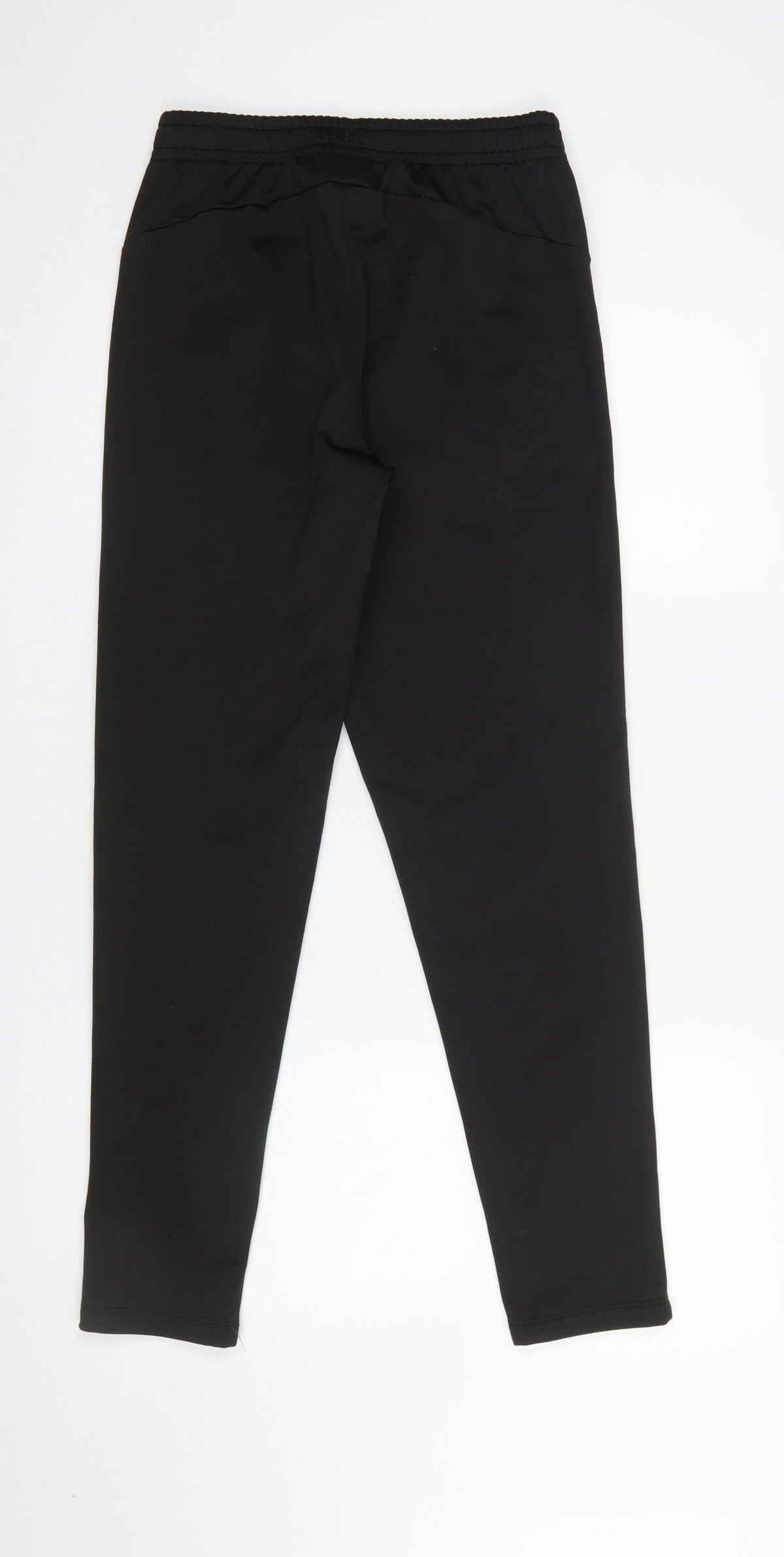 Puma Boys Black 13-14 Years Jogger Trousers 100% Polyester Sportswear