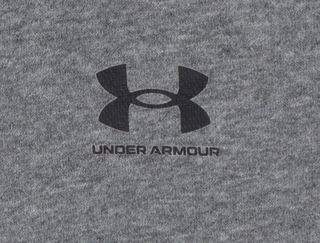 Under Armour Boys Grey Hoodie Medium Colourblock Pullover ColdGear