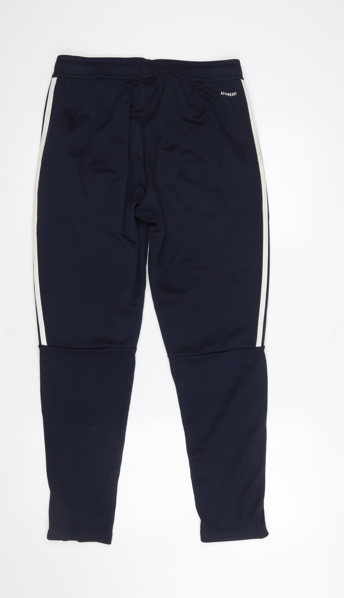 adidas Men’s Blue Slim Joggers Tapered Fit Medium
