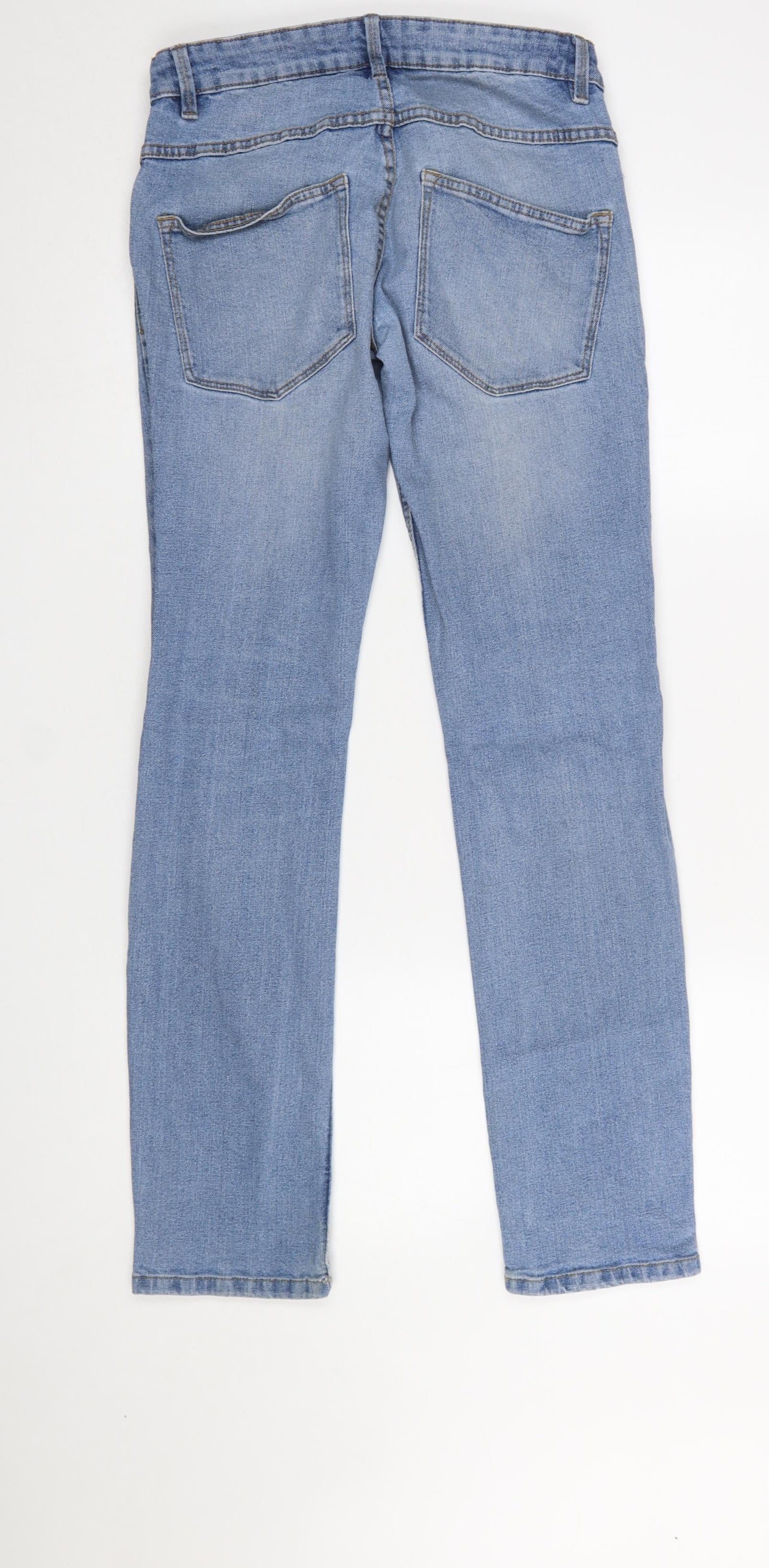 Dunnes Stores Mens Blue Slim Fit Jeans 30in Waist 32in Leg Medium Denim