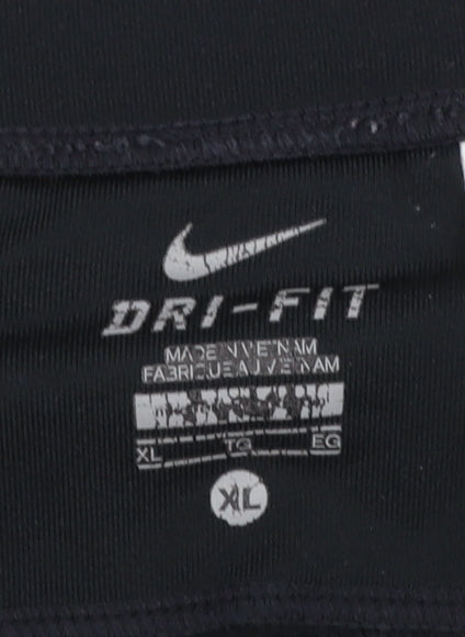 Nike Women's Black Dri-FIT Compression Activewear Shorts XL